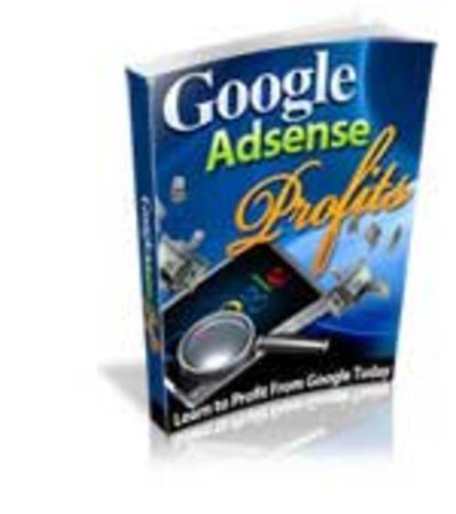 Product picture Google Adsense Profits (25$) special offer